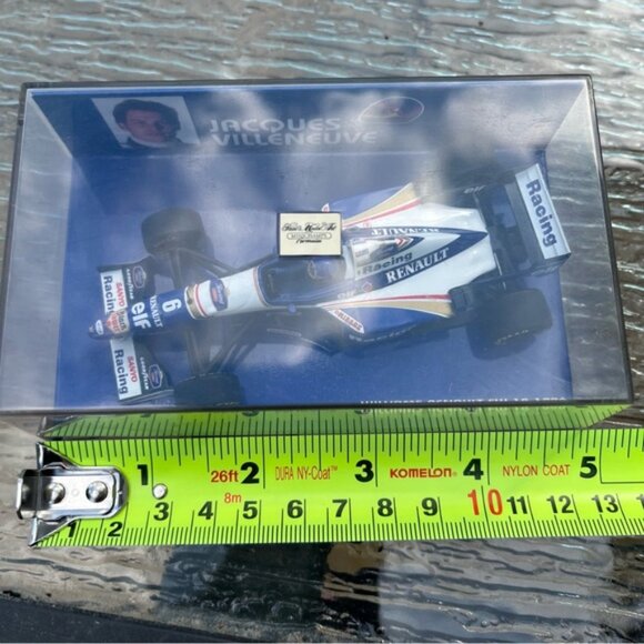 Vtg Williams Renault FW18 1996 Jacques Villeneuve 1/43 Minichamps F1 Formula 1 - Picture 10 of 11